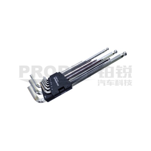 飛鷹 1912601 特長六角扳手組 9件 六角 1.5~10mm