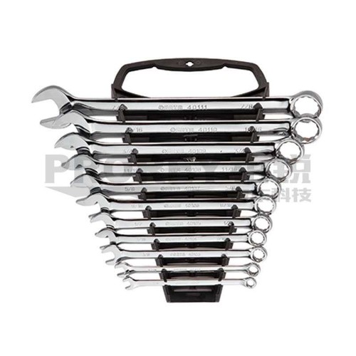 世達 09021 11件英制全拋光兩用扳手組套