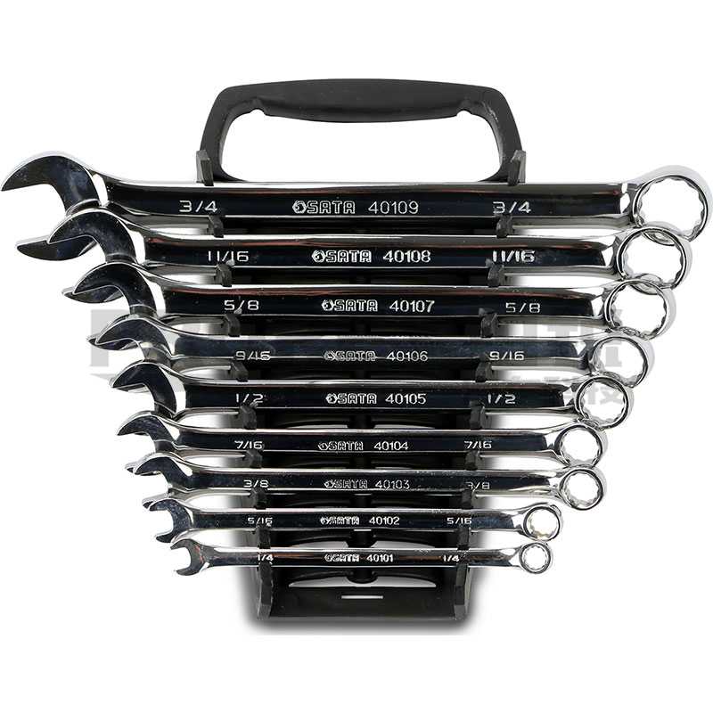 GW-130052118-世達(dá) 09019 9件英制全拋光兩用扳手組套-2