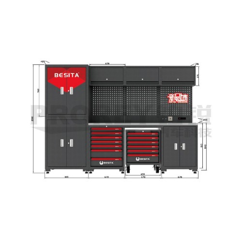 百思泰 6661 248件快修保養(yǎng)預(yù)檢工作站方案