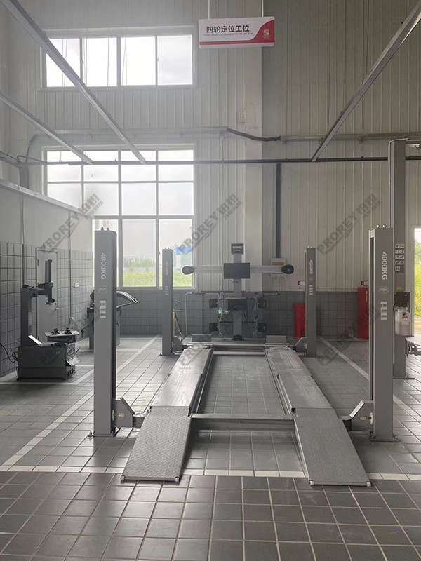 山東比亞迪4S店-山東昌發(fā)四柱+定位儀-(2)