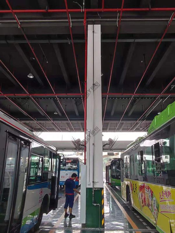 重慶融匯公交項(xiàng)目-西部公交集團(tuán)梨樹(shù)灣保修廠-安裝效果展示4