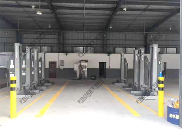 重慶融匯公交項(xiàng)目-西部公交集團(tuán)梨樹(shù)灣保修廠-安裝效果展示6