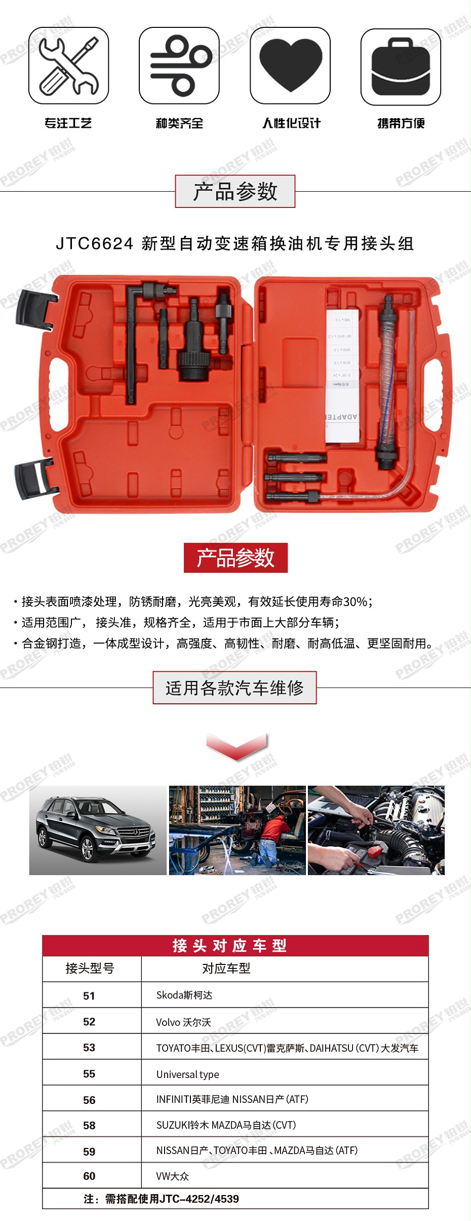 GW-130040815-JTC-6624-ATF新型接頭組（8PCS） -2