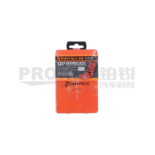 鋼盾 S133021 13件套含鈷直柄麻花鉆套裝