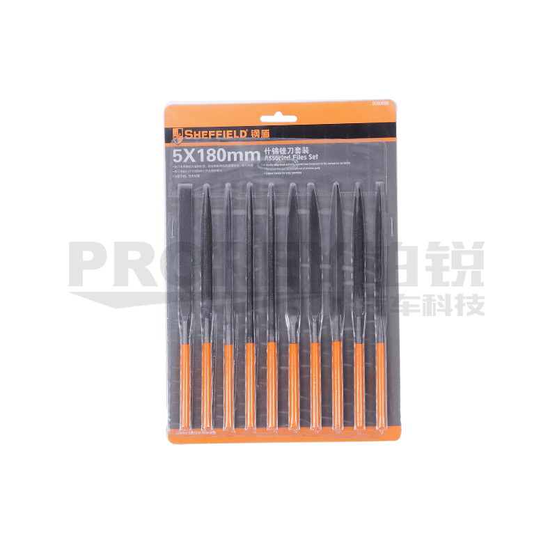 GW-130034613-鋼盾 S090009 10件套什錦銼(5x180mm)