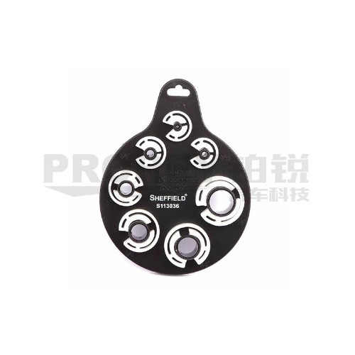 鋼盾 S113036 7件套冷媒管油管接頭拆裝組套