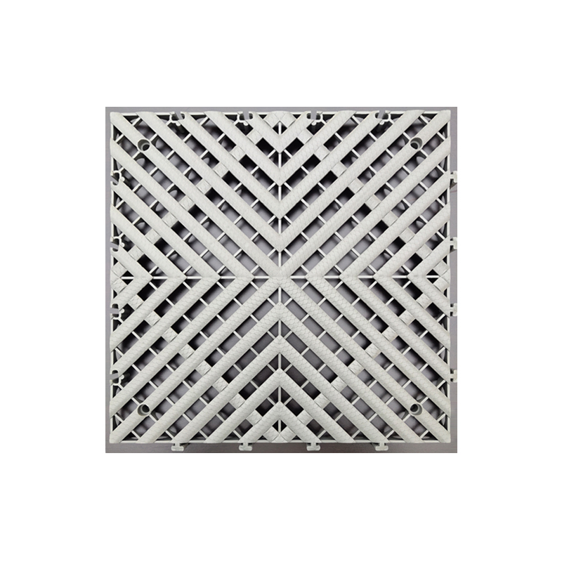 浦而曼 400mmx400mmx40mm 拼接地格柵(灰色)