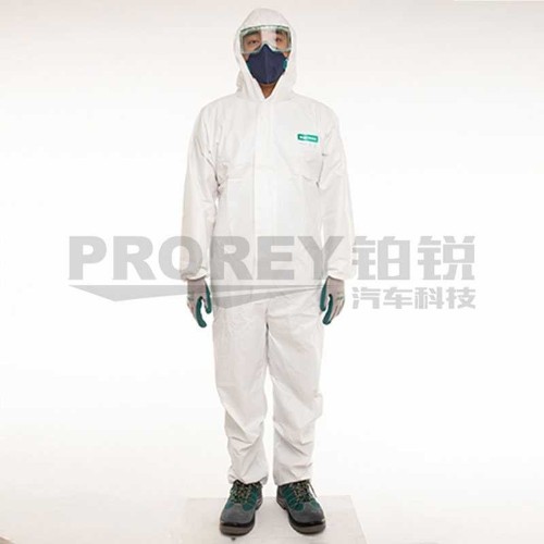 世達 BF0107 透氣膜防塵防靜電防化服S