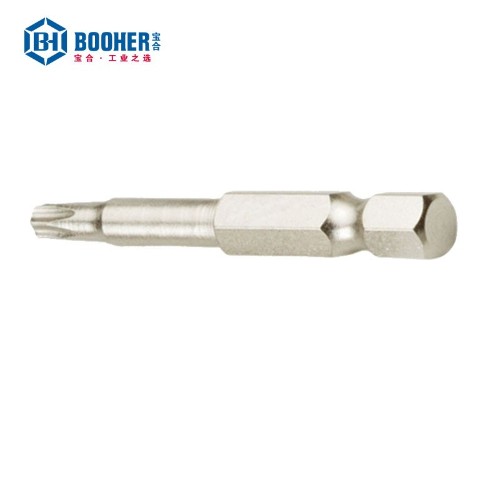 寶合 1971227 6.3mm系列50mm長(zhǎng)中孔花形旋具頭TT40