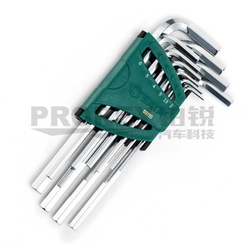 世達 09110 10件加長內(nèi)六角扳手組套