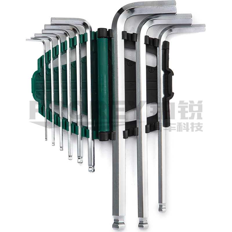 GW-130050540-世達(dá) 09105 9件加長球頭內(nèi)六角扳手組套-2