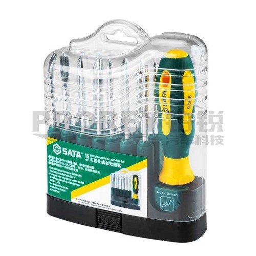 世達 09346 16件可換頭螺絲批組套