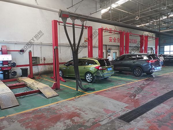 北京東風(fēng)本田4S店-北京鴻粵田-機(jī)修車間1