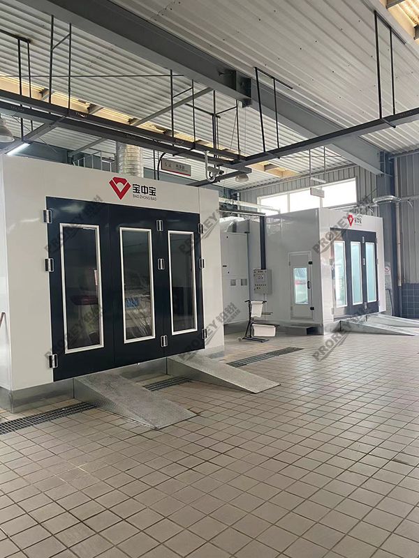 山東紅旗4S店-濟(jì)南泊思寶中寶烤漆房-(2)