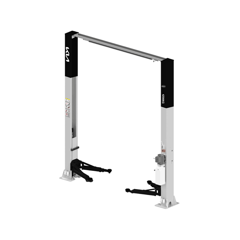 優(yōu)耐特 PL-T42SA 立柱RAL7047+支臂RAL9005 380V 4.2T龍門(mén)舉升機(jī)(單邊手動(dòng)解鎖)