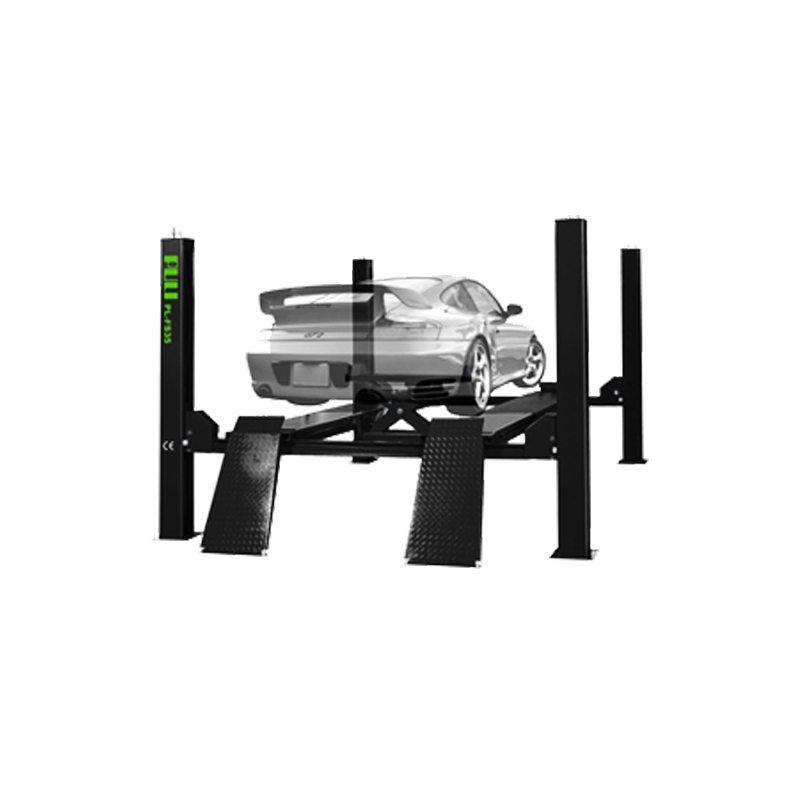 PULI 浦力 PL-FS35D 潘通395C黃 380V 3.5T四柱四輪定位舉升機(jī)（不含二次舉升小車(chē)）