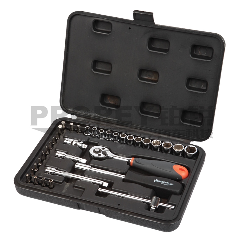 GW-130032794-鋼盾 S010035 35件套6.3mm系列公制組套 主圖