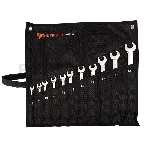 鋼盾 S017101 11件套公制精拋光兩用加長扳手