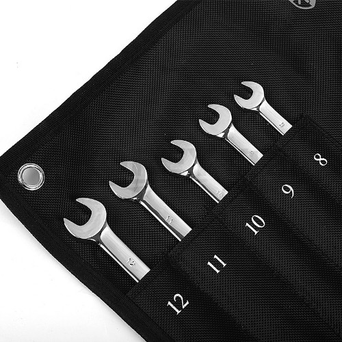 鋼盾 S017102 14件套公制精拋光兩用加長扳手