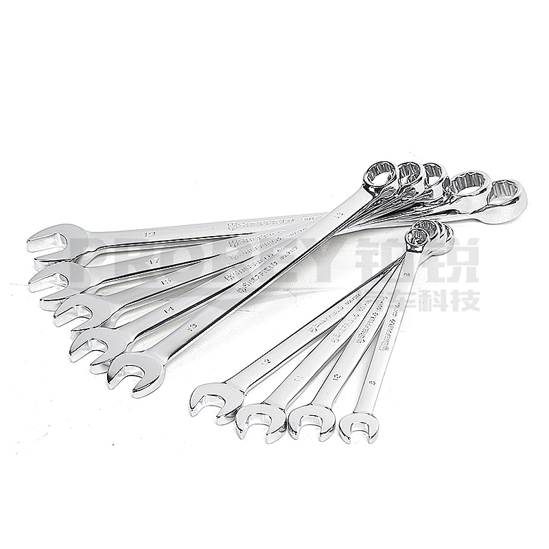 GW-130033513-鋼盾 S017104 9件套全拋光兩用加長(zhǎng)板手（塑盒） 主圖