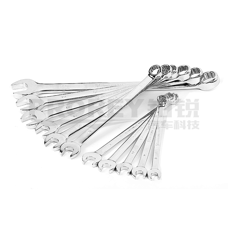 GW-130033514-鋼盾 S017105 11件套全拋光兩用加長板手（塑盒） 主圖