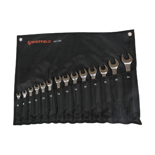 鋼盾 S017303 14件套歐式兩用扳手組套