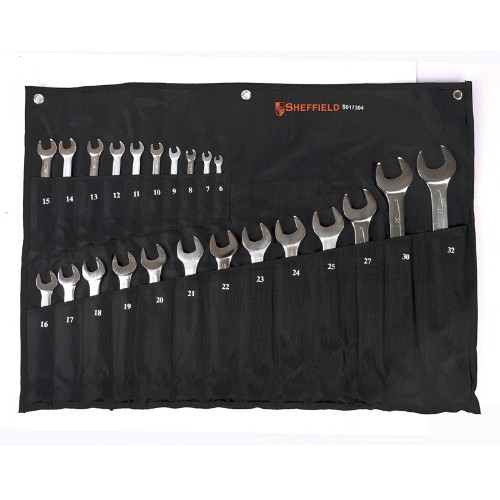 鋼盾 S017304 23件套歐式兩用扳手組套