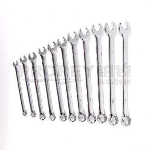 鋼盾 S017402 11件套全拋光英制兩用扳手