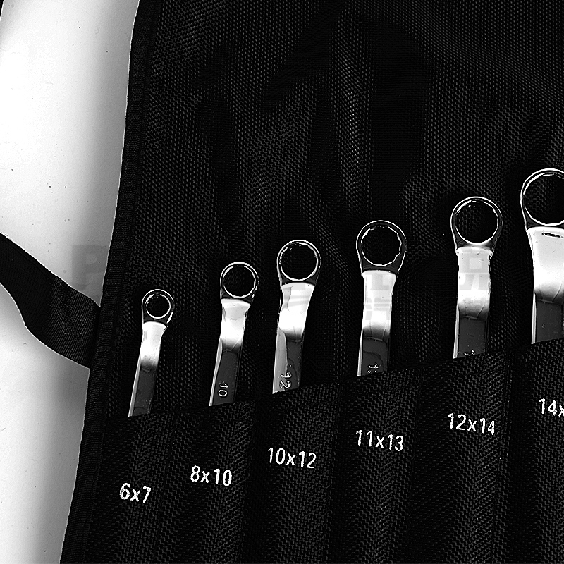 GW-130033606-鋼盾 S017603 13件套公制精拋光雙梅花扳手 主圖