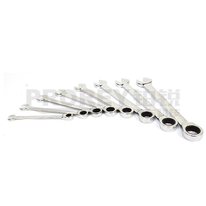 GW-130033653-鋼盾 S018601 8件套精拋光棘開兩用加長(zhǎng)快扳（塑盒） 主圖