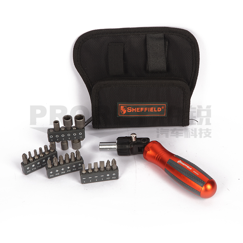 GW-130034403-鋼盾 S056502 25件棘輪螺絲批緊固套裝