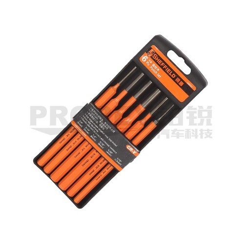 鋼盾 S080003 6件套圓柱沖