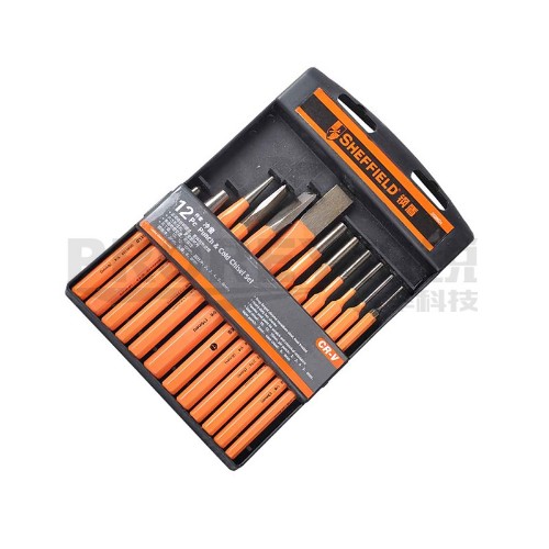 鋼盾 S080004 12件套沖鑿系列