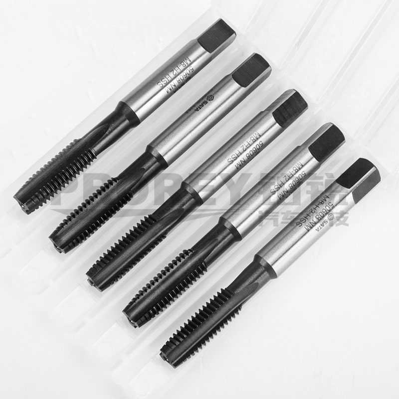 GW-130052935-世達 50603 5件套高速鋼粗牙機用絲錐M3x0.5mm-2