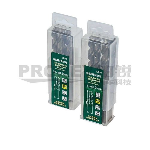 世達(dá) 52310 10件套直柄含鈷麻花鉆 1.0 mm