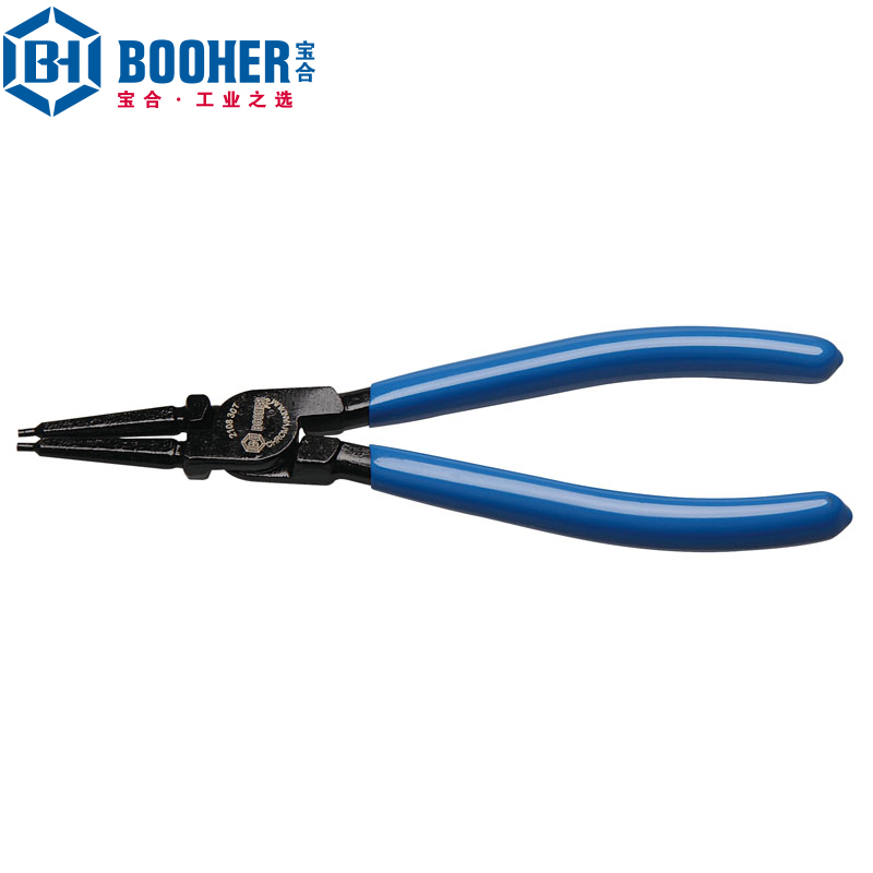 寶合 2108307 德式CrV穴用直口卡簧鉗 7英寸